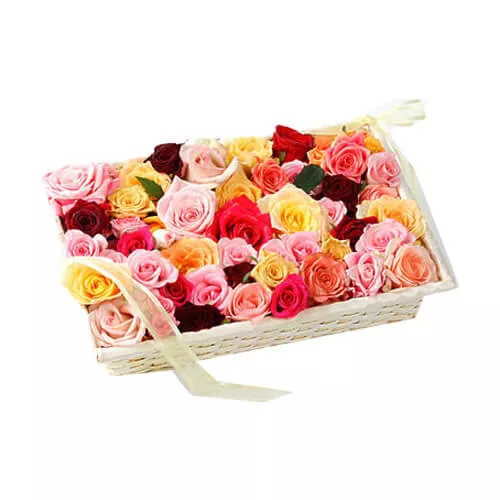 Basket Of Roses