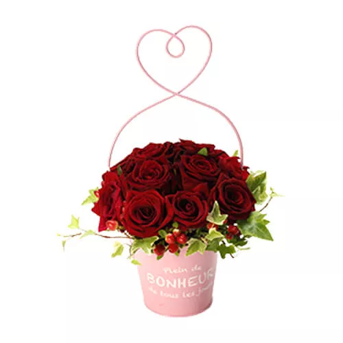 Romantic Touch with Petit Red Roses