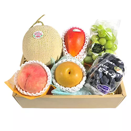 Basket Of Fresh Fruits