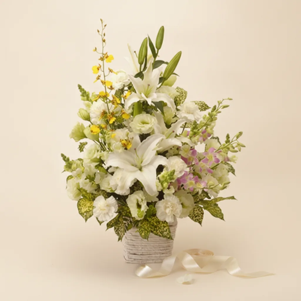 Arrangement Of Blossoms