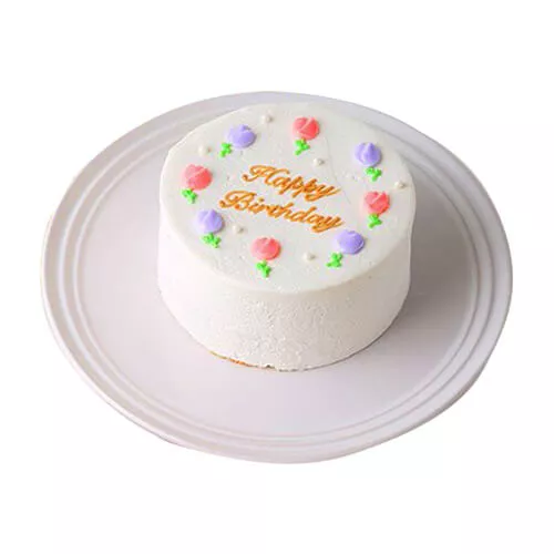 Cake Decorated With Roses