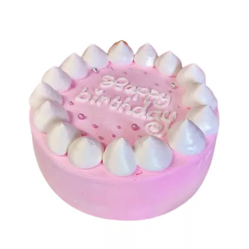 Custom Senil Rainbow Cake