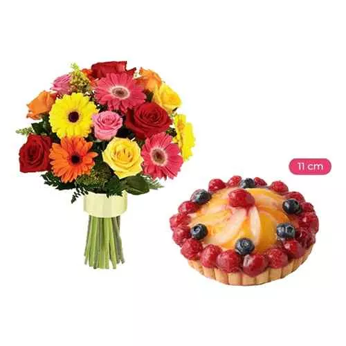 Floral Bliss & Fruitful Tart