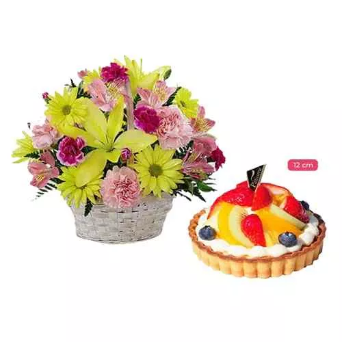 Seasonal Blooms & Fruitful Tart