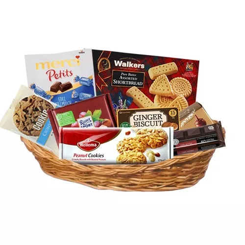 Gourmet Delights Gift Basket