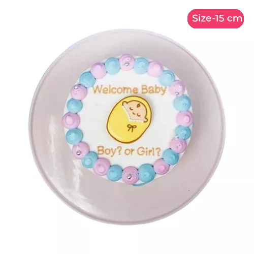 Oreo Surprise Gender Cake
