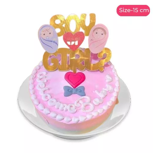 Fruitful Delight Gender Reveal Cake