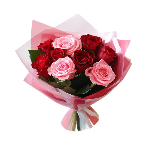 Vintage Velvet Rose Bouquet