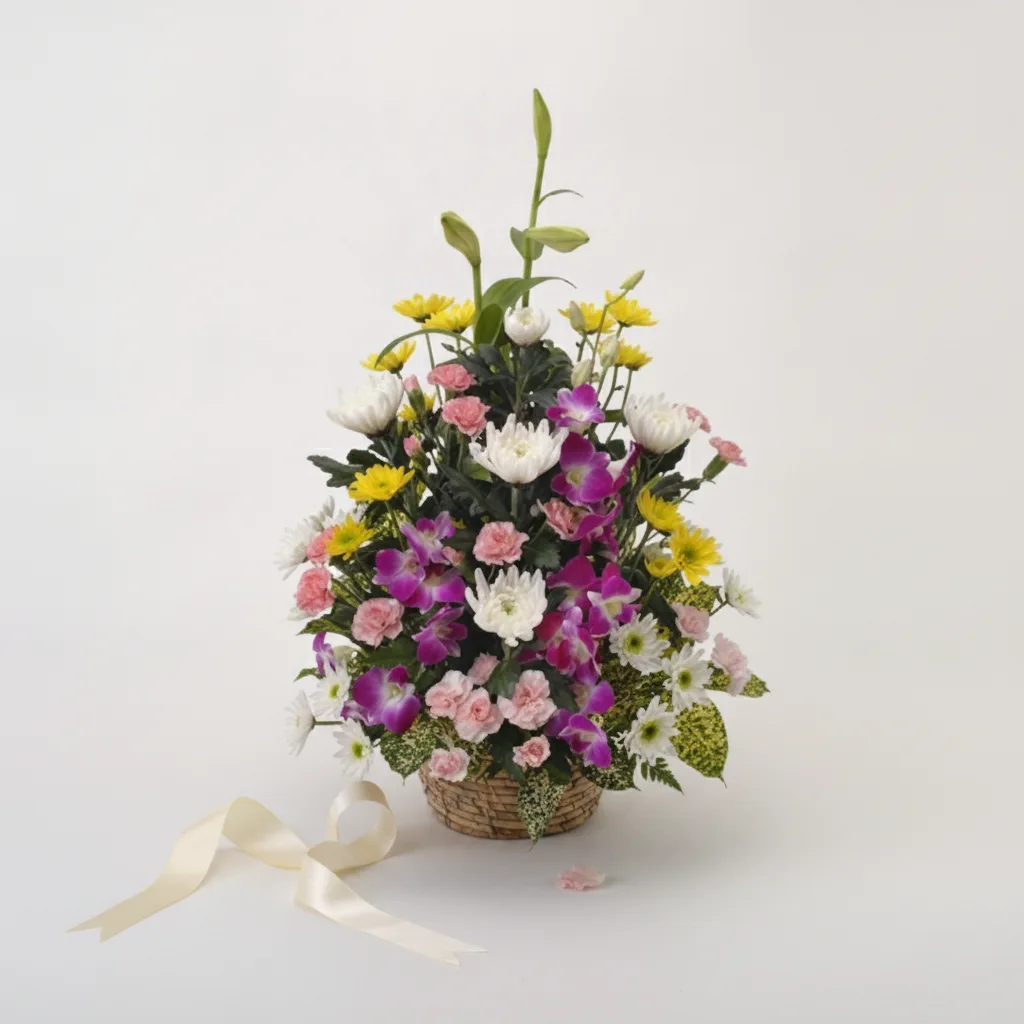 Serene Floral Fusion Arrangement