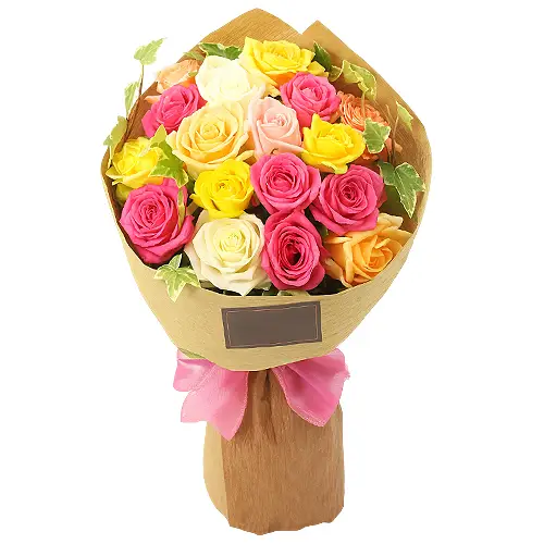 Chic Mix Roses Bouquet Gift