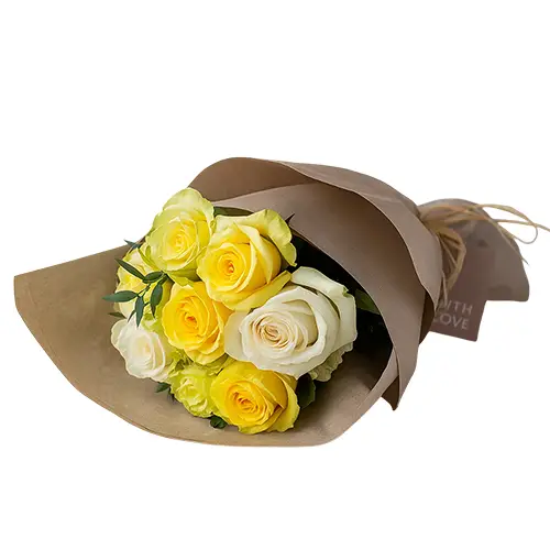 Elegant Harmony Rose Bouquet