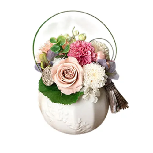 Elegant Funeral Preserved Flower Arrangement