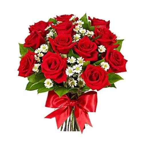 Red Flowers Bouquet