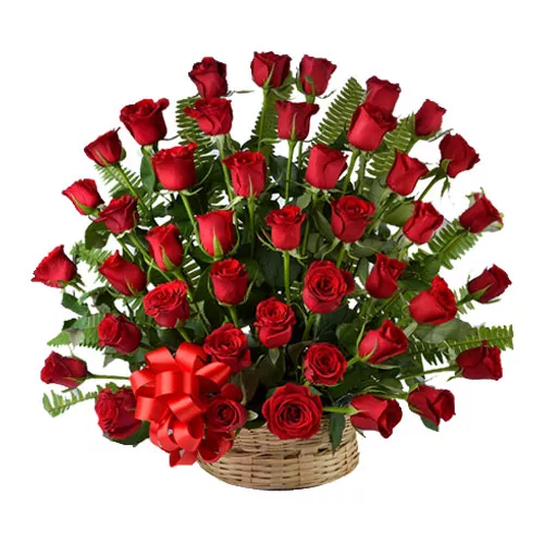 Lovely 50 Roses Arrangement