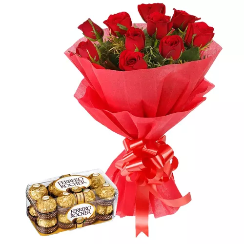 Roses And Ferrero Rocher